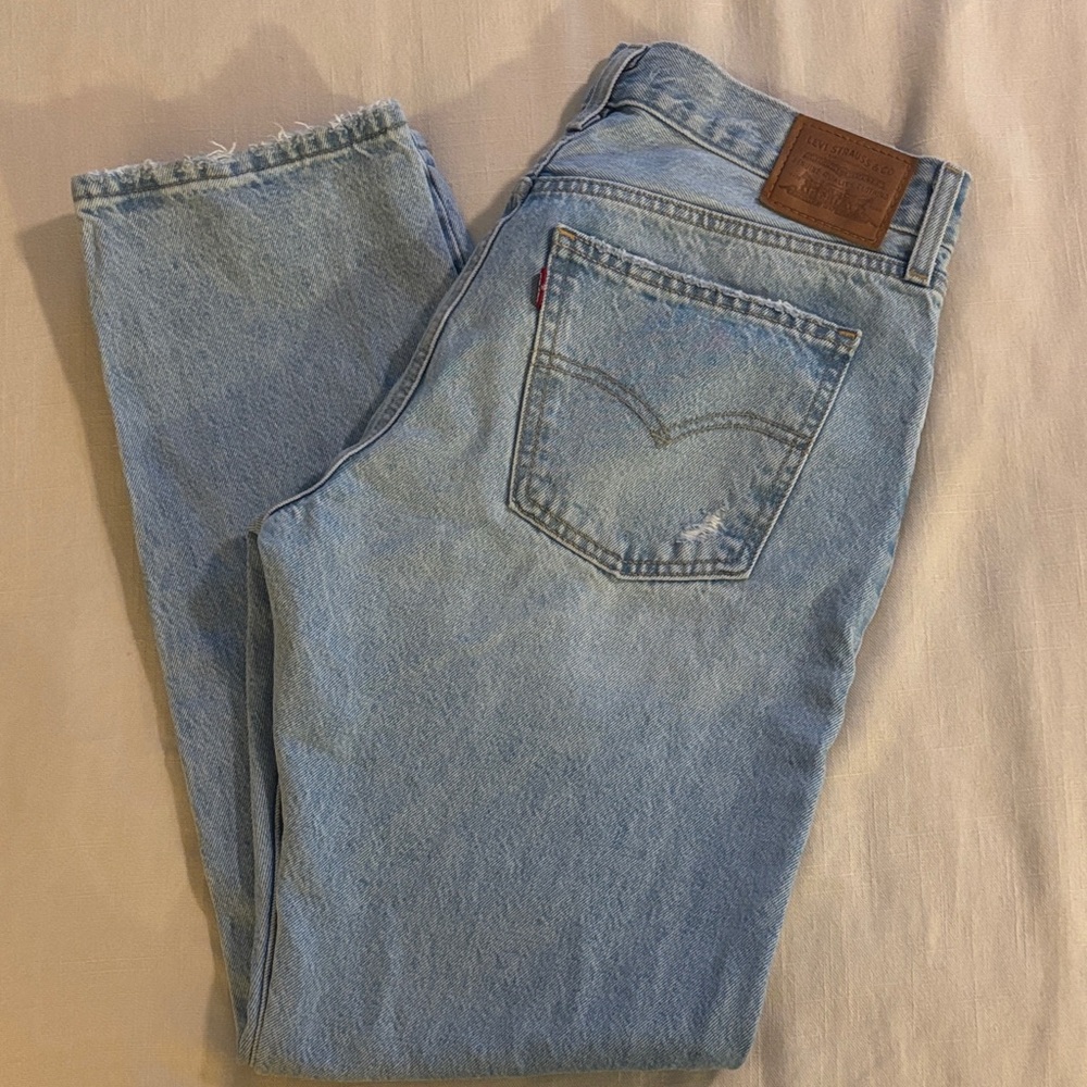 Levi's Straight Jeans in Light Blue